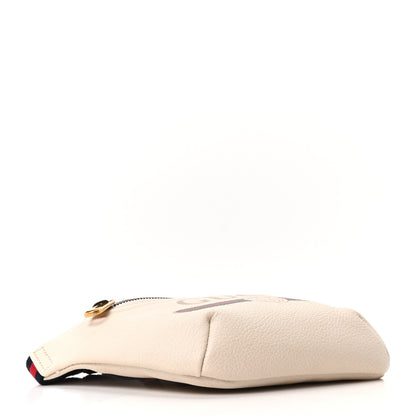 Gucci Grained Calfskin Small Logo Belt Bag White 4 of 10