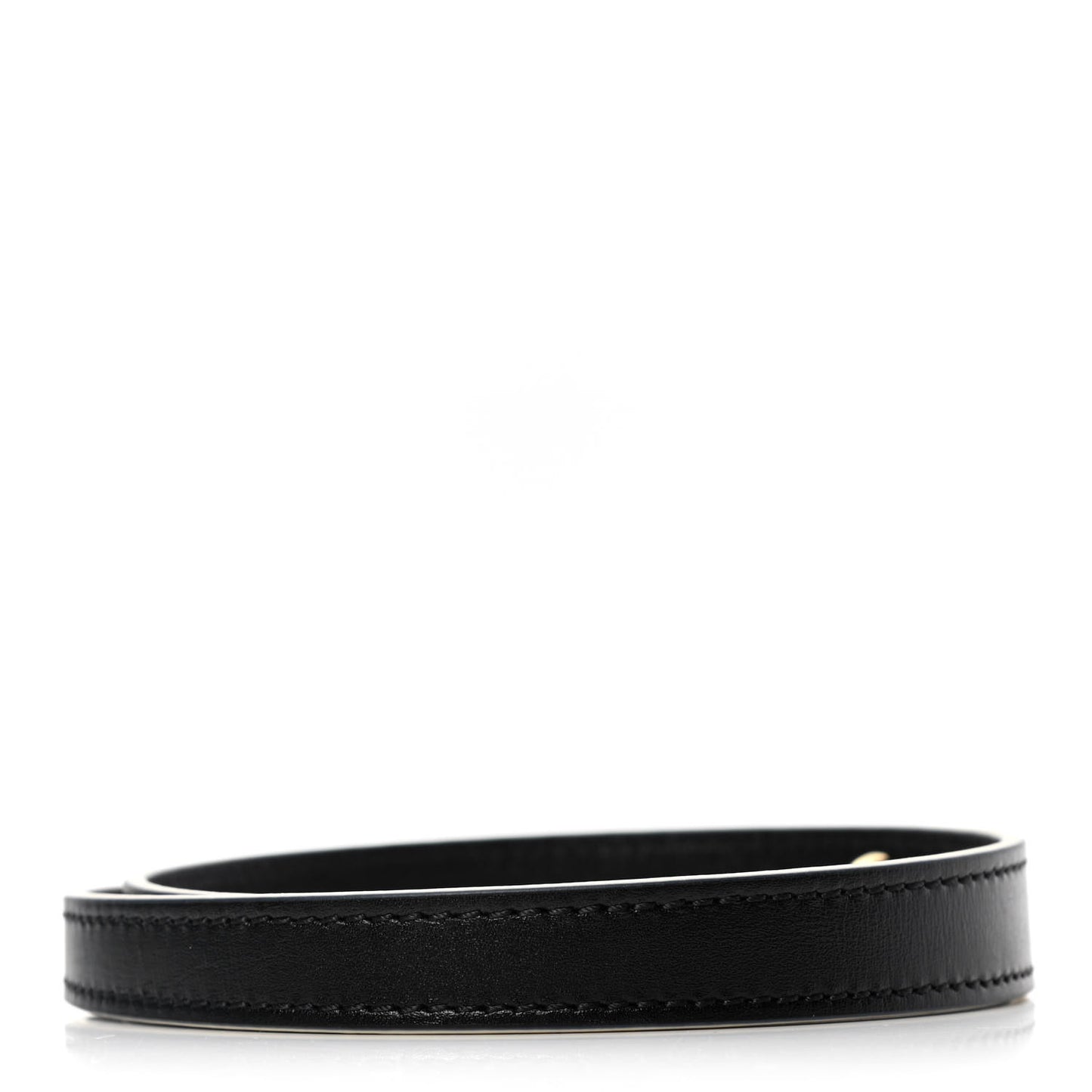 Calfskin Shoulder Strap Black