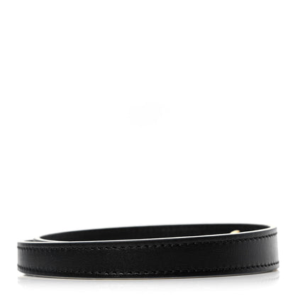 Louis Vuitton Calfskin Shoulder Strap Black 2 of 3