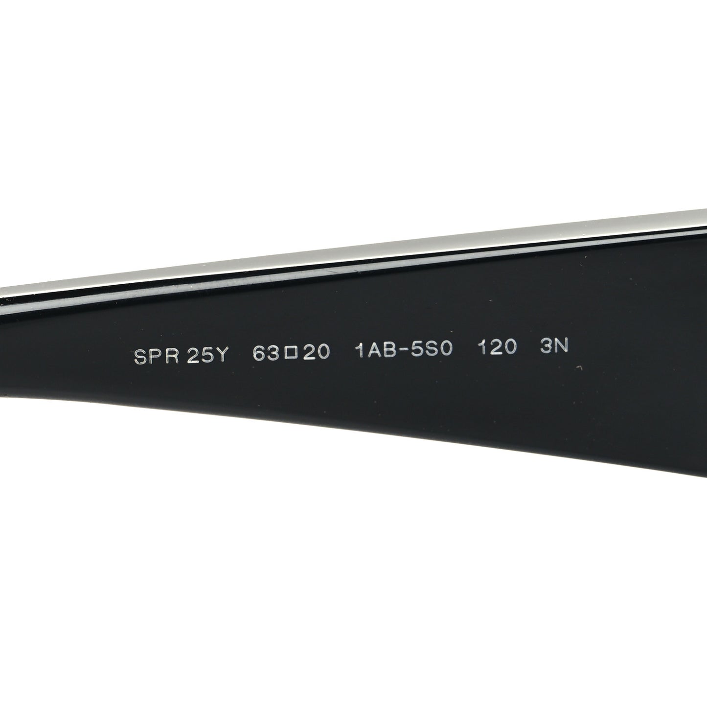 Acetate Runway Sunglasses SPR 25Y Black