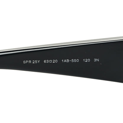 Prada Acetate Runway Sunglasses SPR 25Y Black 6 of 7
