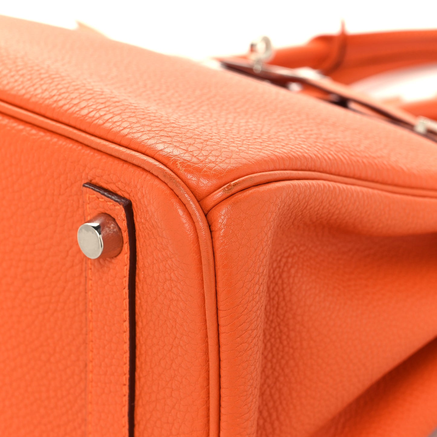 Togo Birkin 30 Orange