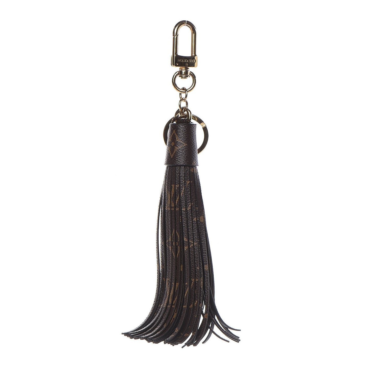 Monogram Tassel Bag Charm