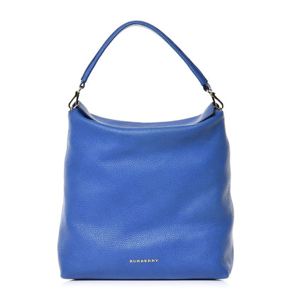 Burberry Grainy Calfskin Medium Cale Hobo Brilliant Blue 1 of 12