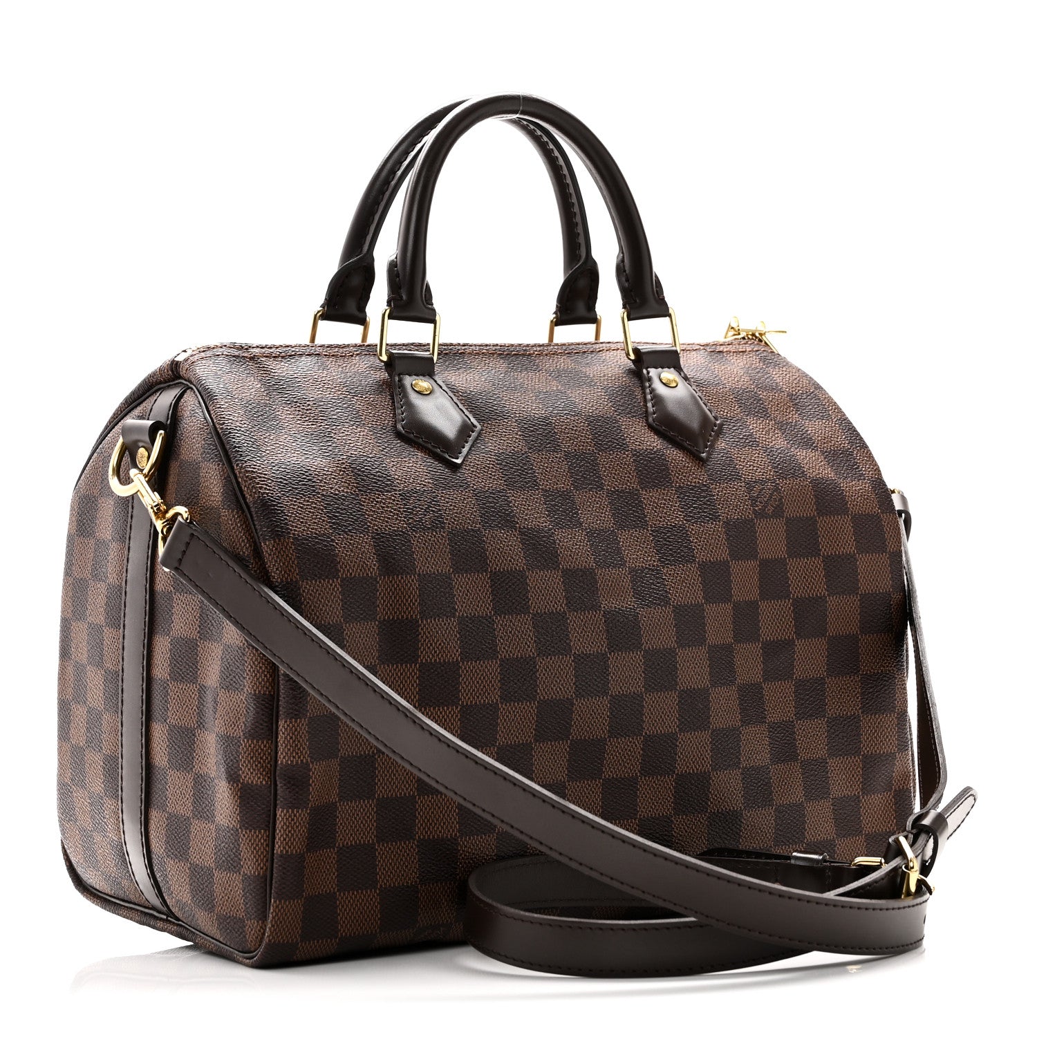 Louis Vuitton Damier Ebene Speedy Bandouliere 30 3 of 9