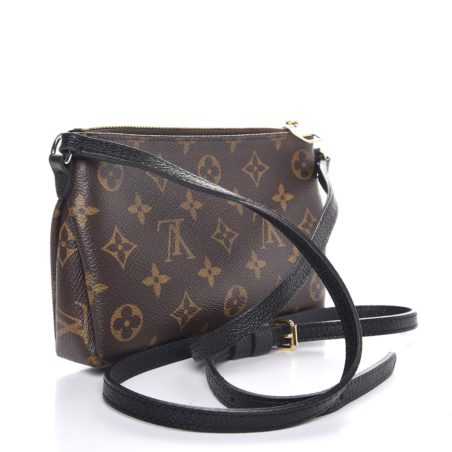 Louis Vuitton Monogram Pallas Crossbody Black 3 of 6