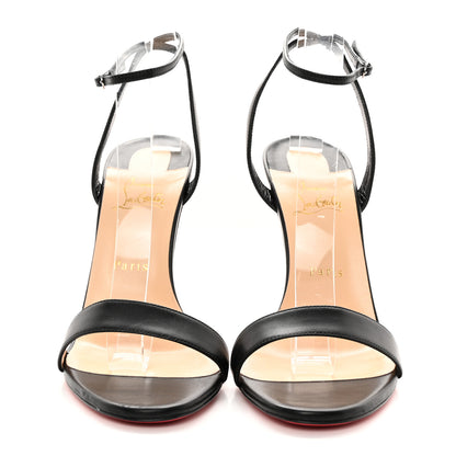 Christian Louboutin Nappa Loubigirl 100 Sandals 42 Black 2 of 11