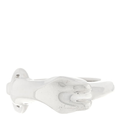 Hermes Sterling Silver PM Galop Ring 56 7.5 1 of 5