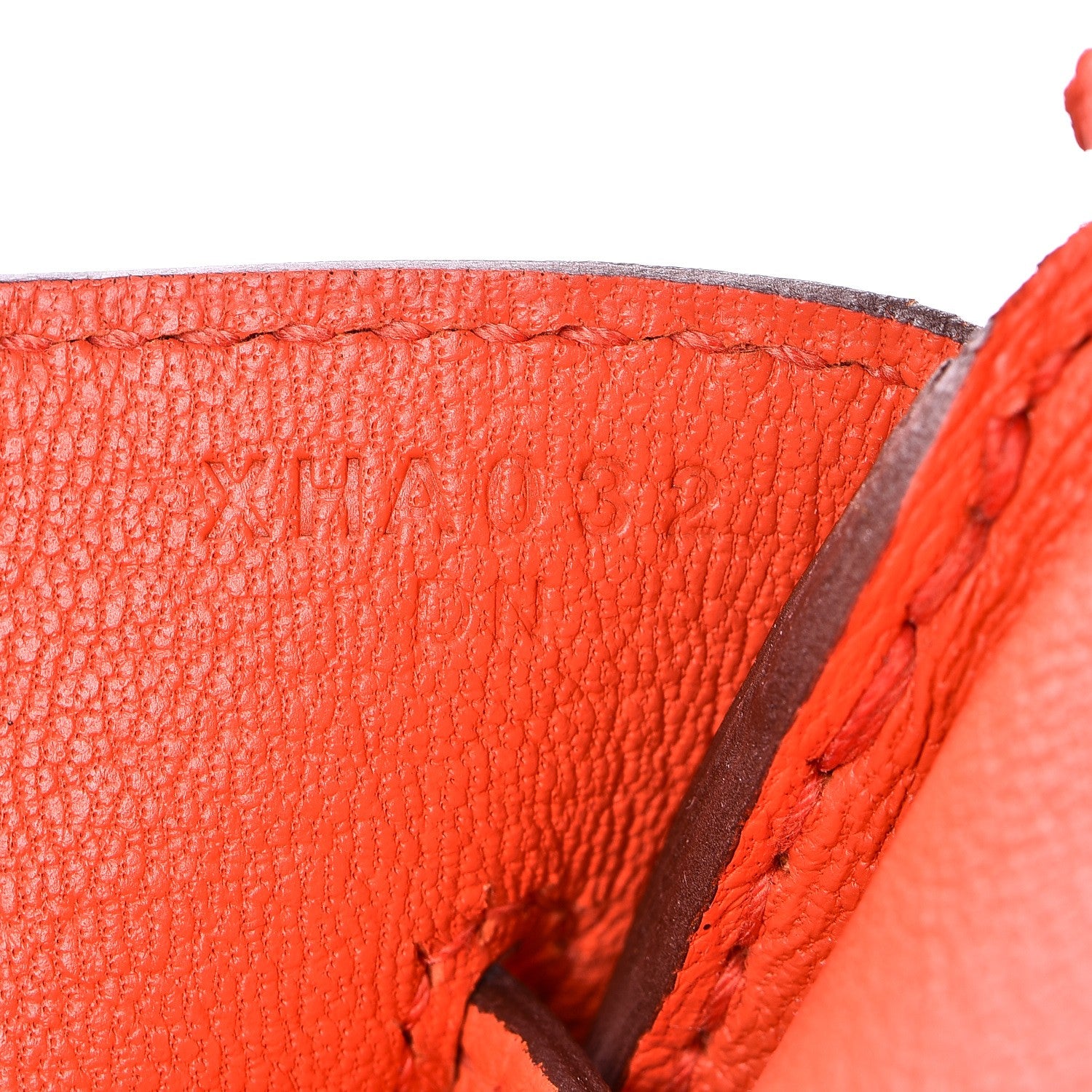 Hermes Taurillon Clemence Birkin 30 Orange Poppy 10 of 33