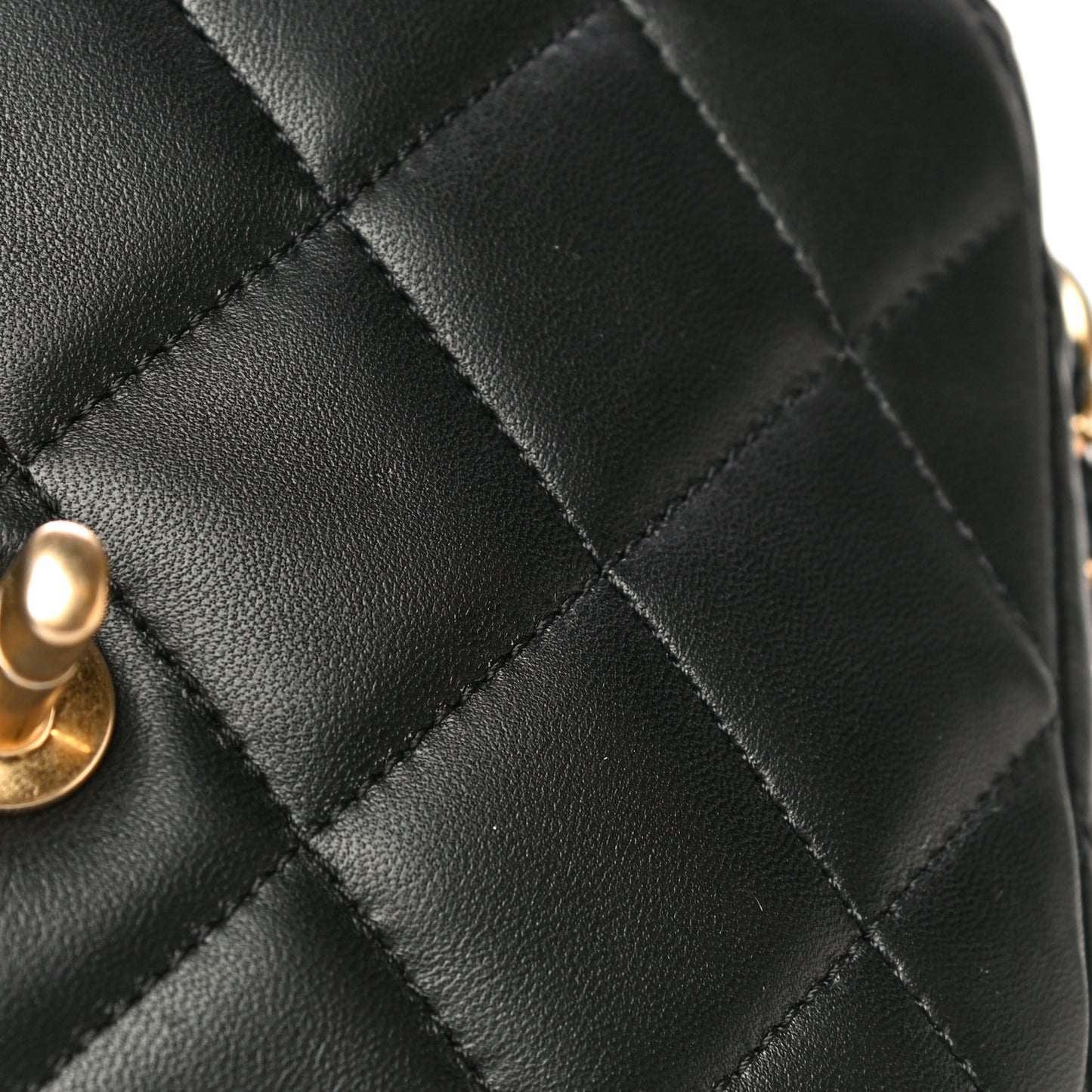 Lambskin Quilted Mini My Perfect Flap Black