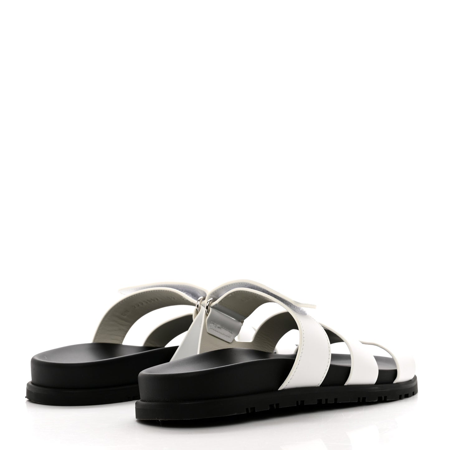 Calfskin Womens Chypre Sandals 37 White