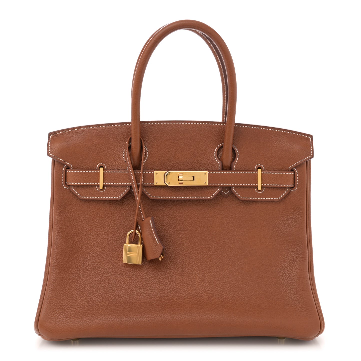 Natural Barenia Faubourg Birkin 30 Fauve