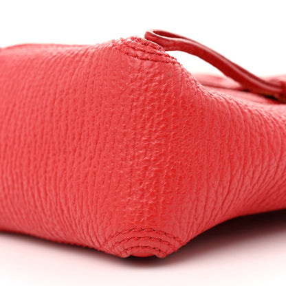 3.1 Phillip Lim 3.1 PHILLIP LIM Textured Calfskin Mini Pashli Satchel Red 9 of 16