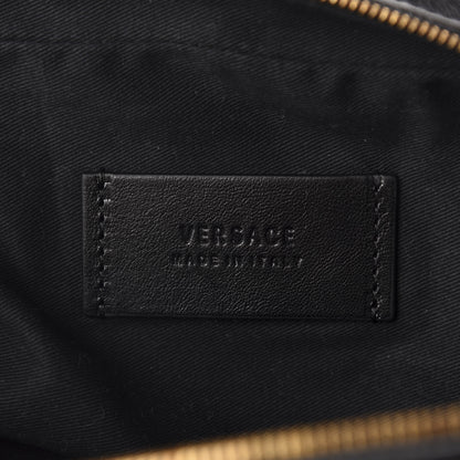 Versace Calfskin Quilted Icon Belt Bag Black 8 of 9