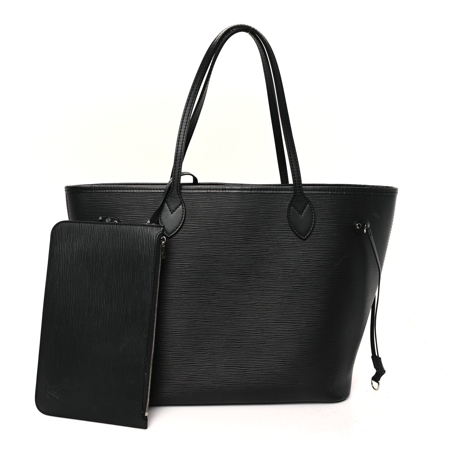 Louis Vuitton Epi Neverfull MM Black 3 of 12