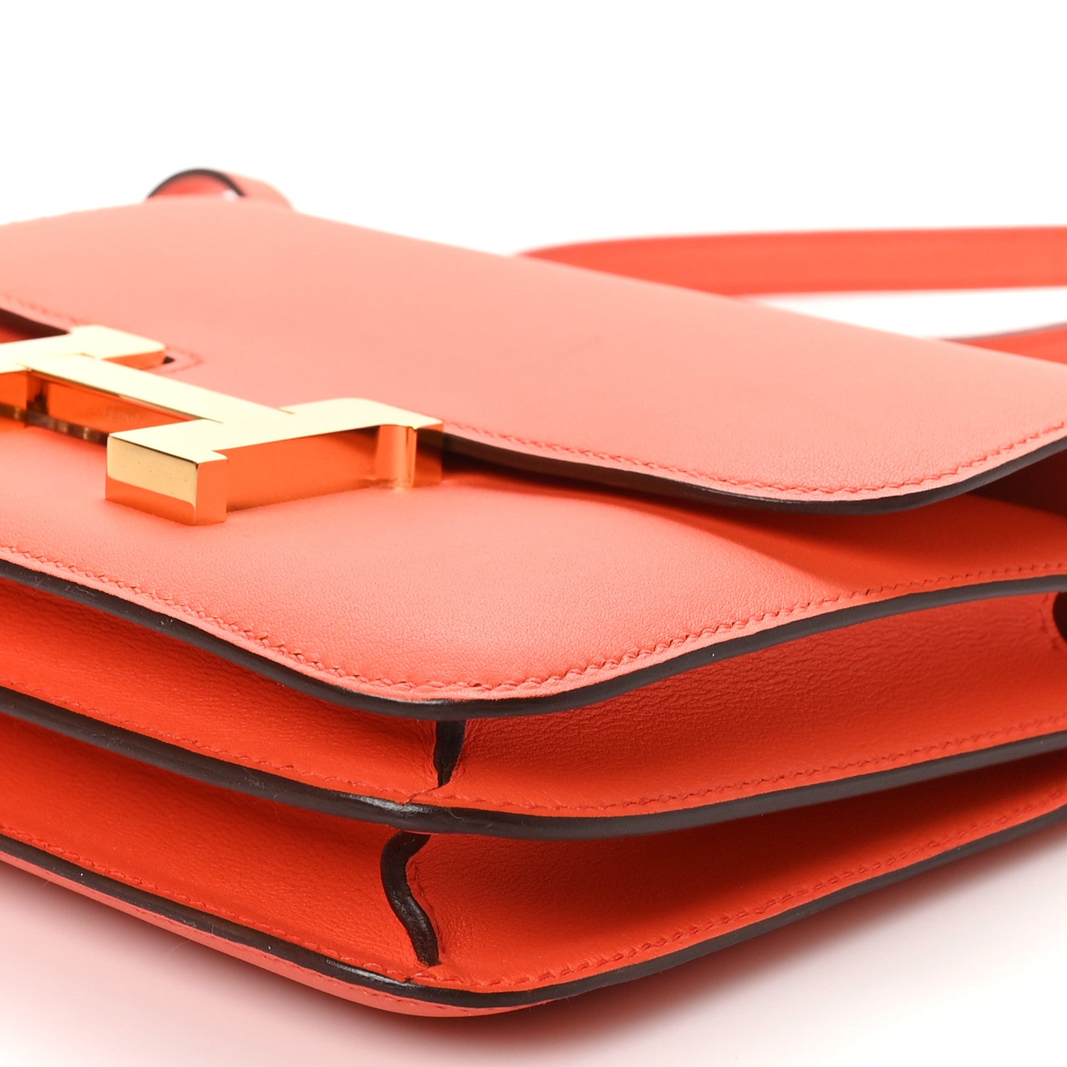 Hermes Swift Constance 18 Orange Poppy 11 of 12