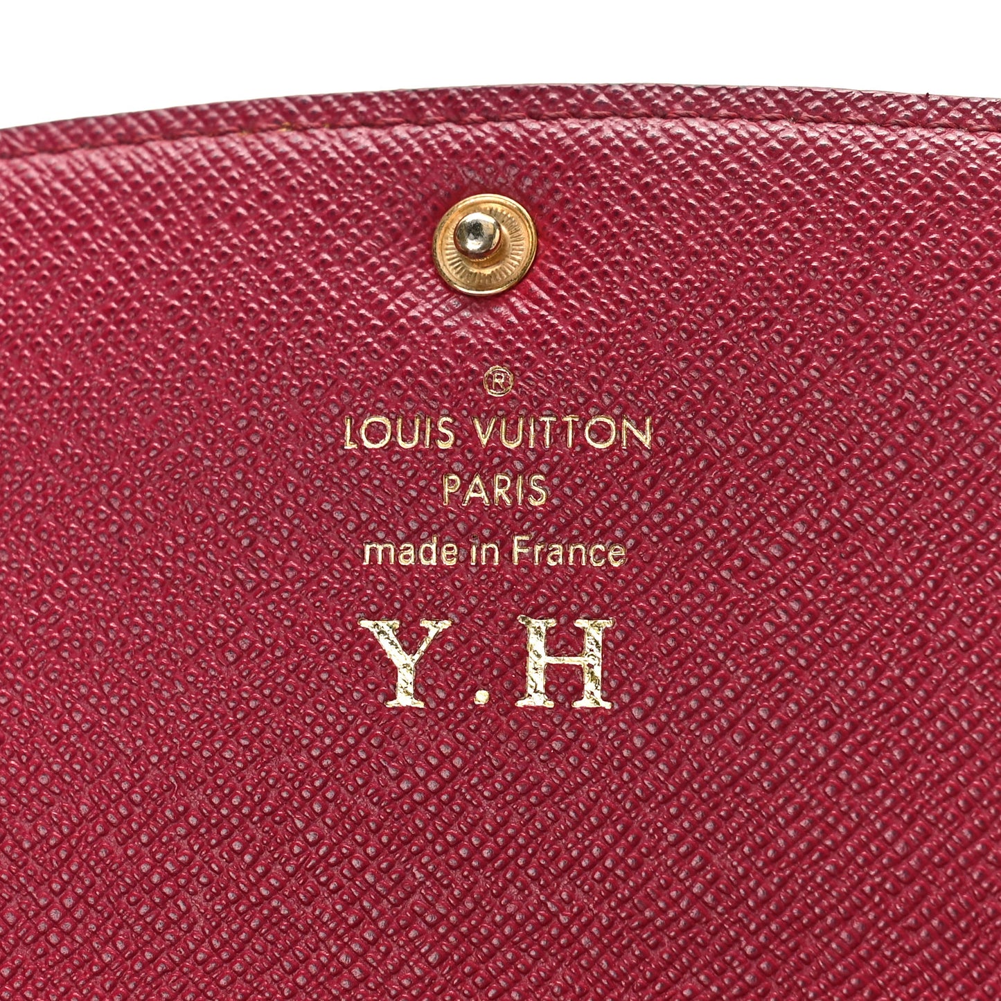 Monogram Emilie Wallet Fuchsia