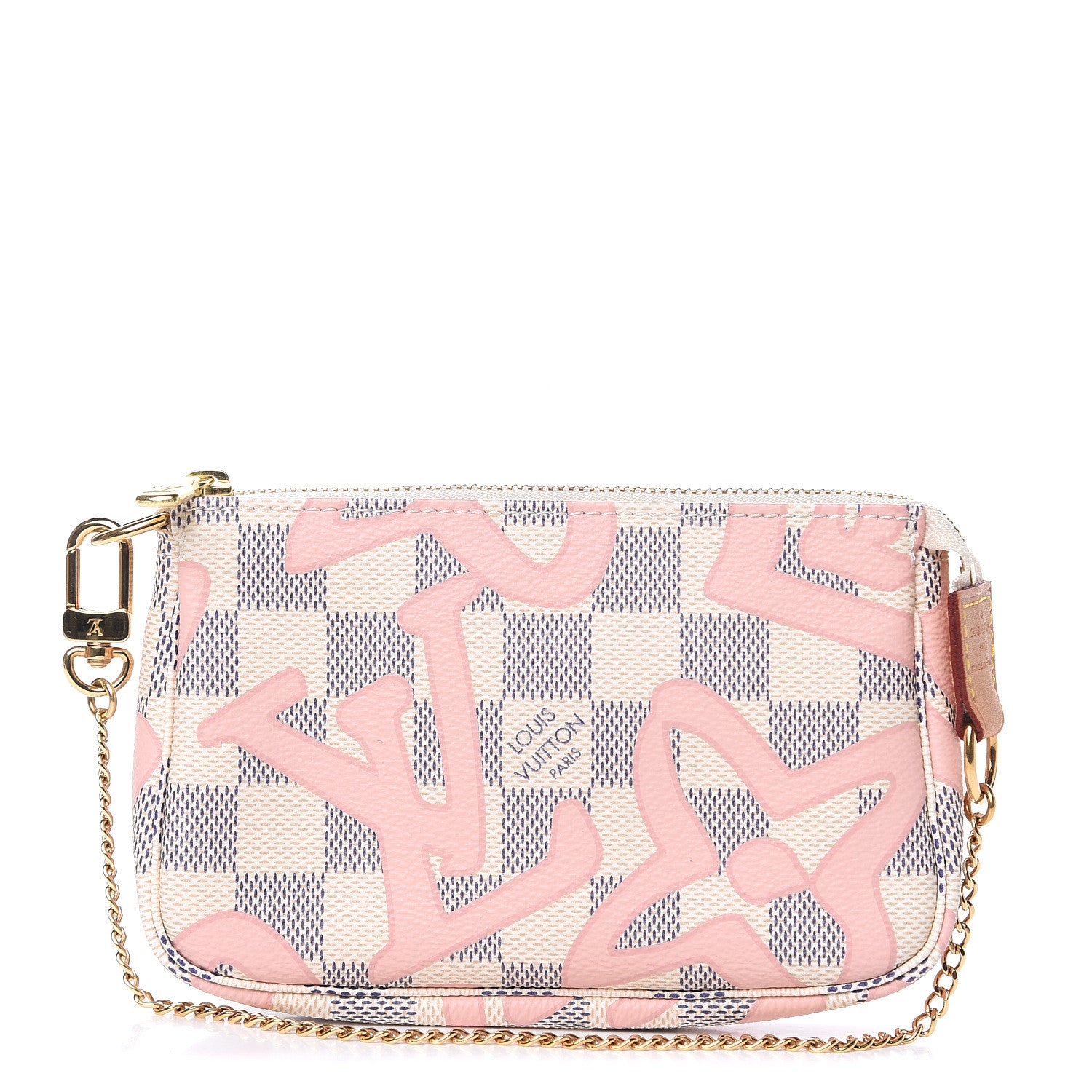 Louis Vuitton Damier Azur Tahitienne Mini Pochette Accessories 1 of 7