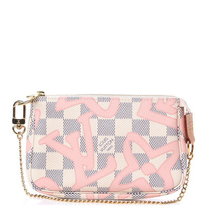 Louis Vuitton Damier Azur Tahitienne Mini Pochette Accessories 1 of 7