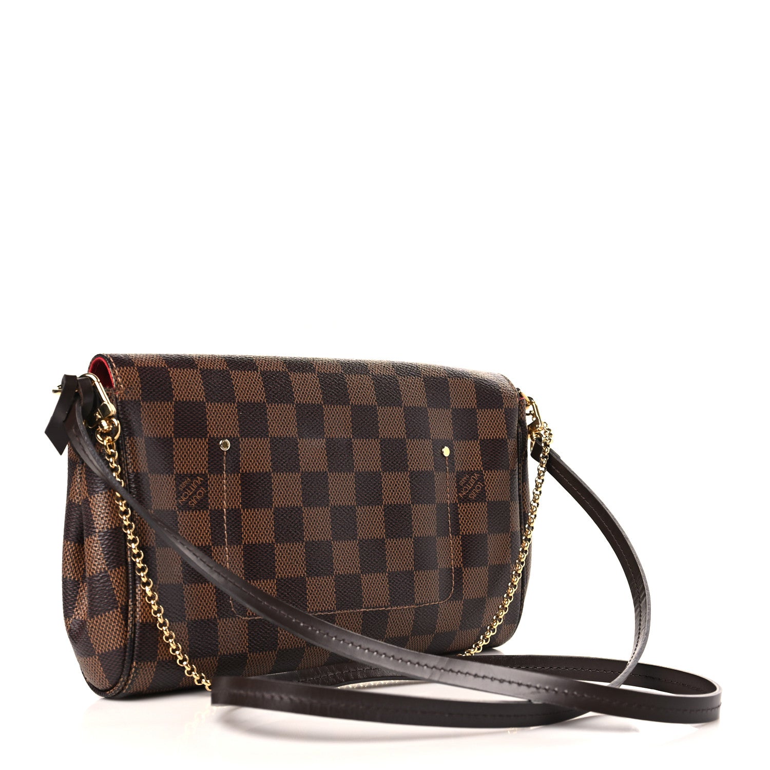 Louis Vuitton Damier Ebene Favorite MM 3 of 9