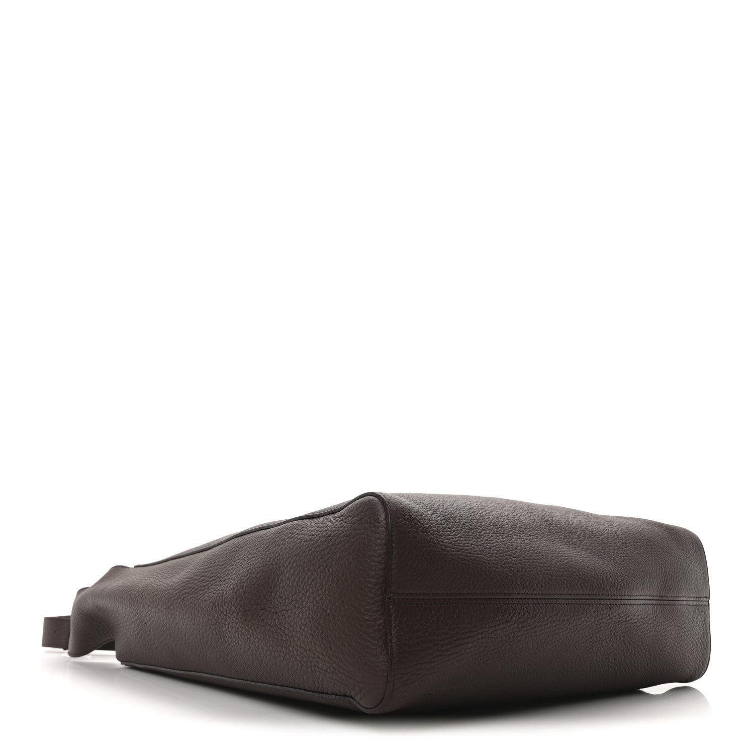 The Row Grained Calfskin Blake Hobo Acajou 5 of 10
