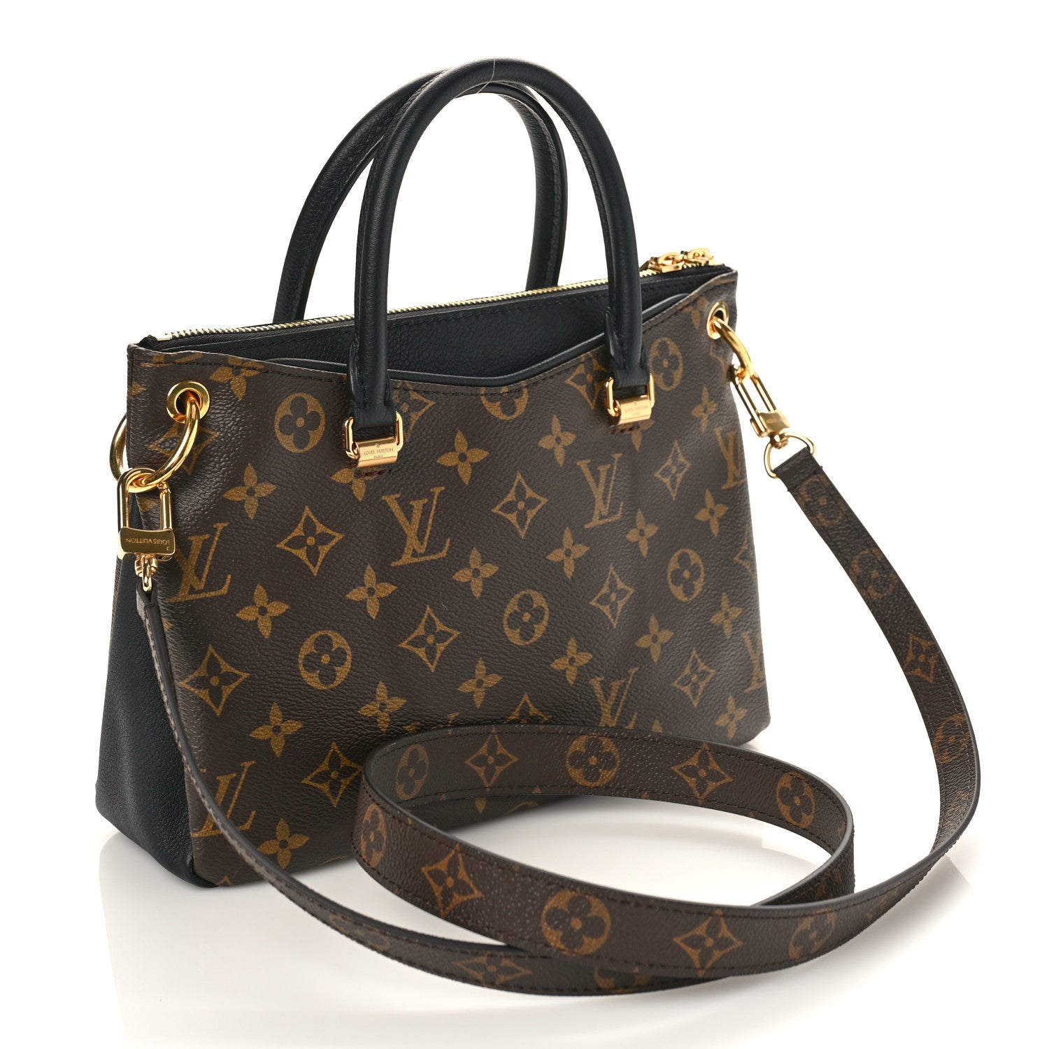 Louis Vuitton Monogram Pallas Full BB Black 3 of 8