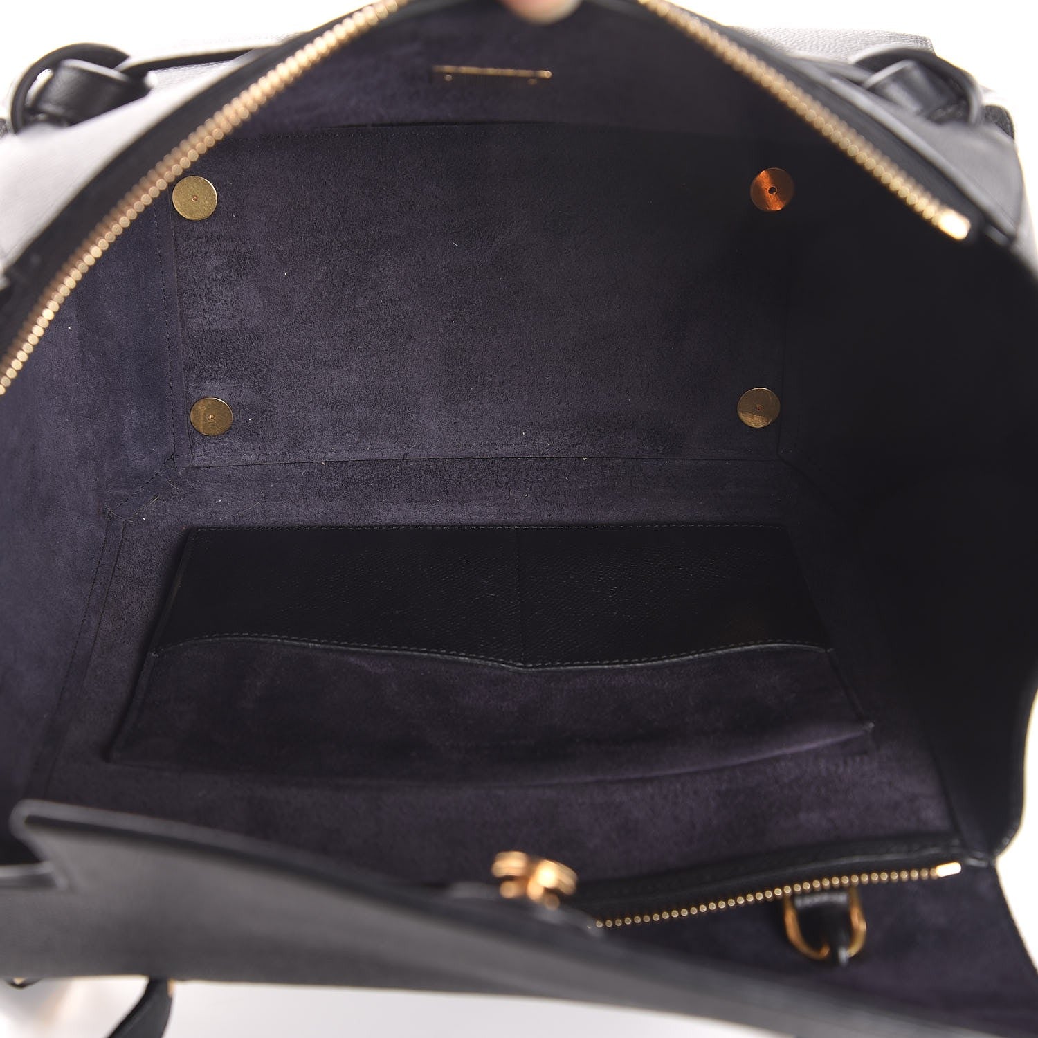 Celine Grained Calfskin Mini Belt Bag Black 6 of 8