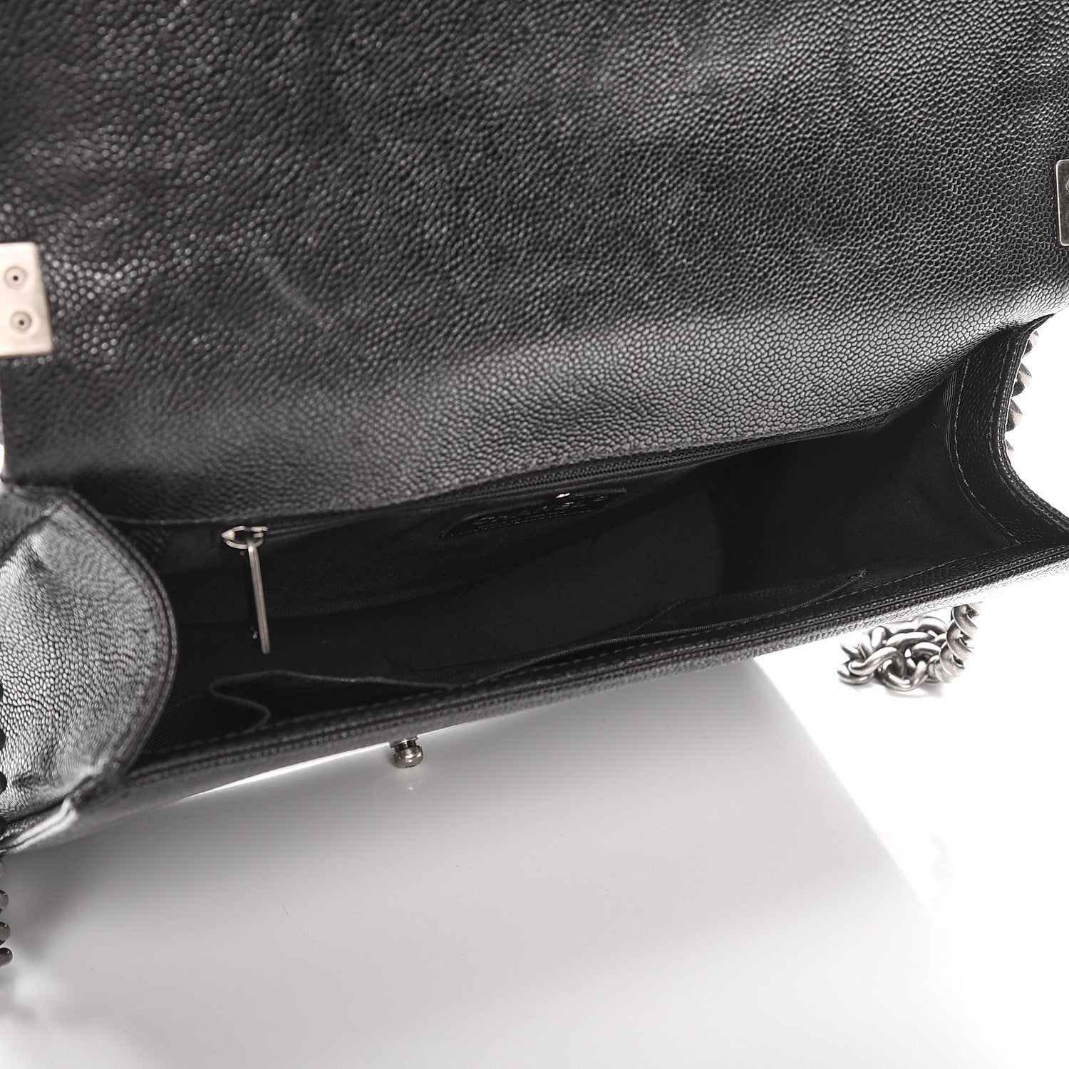 Chanel Caviar Quilted Large Boy Flap Black 5 of 9