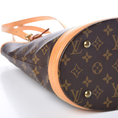 Louis Vuitton Monogram Petit Bucket 23 5 of 16