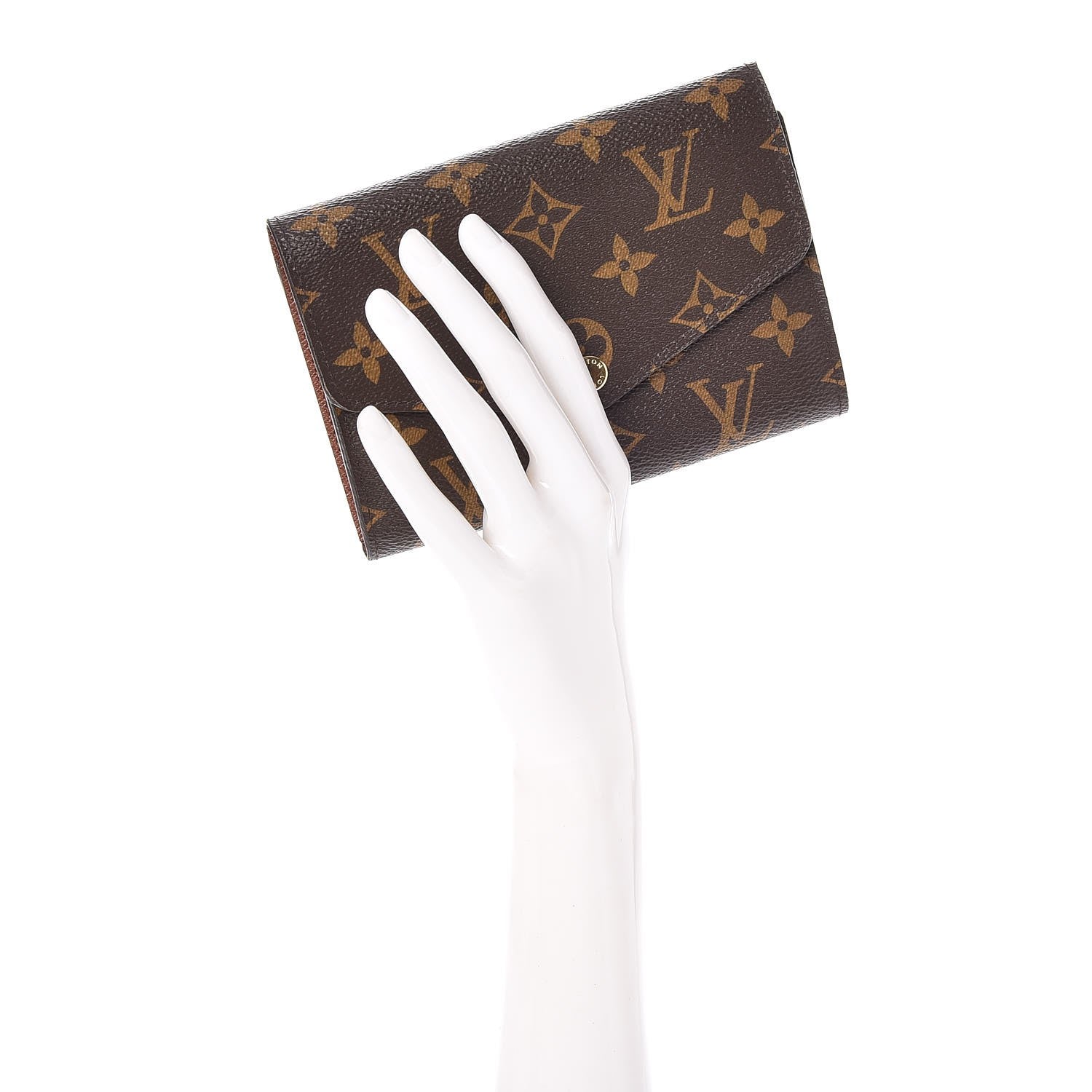 Louis Vuitton Monogram Sarah Compact Wallet 2 of 7
