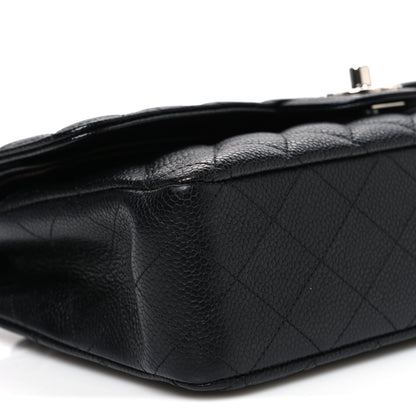 Chanel Caviar Quilted Medium Double Flap Black 9 of 11
