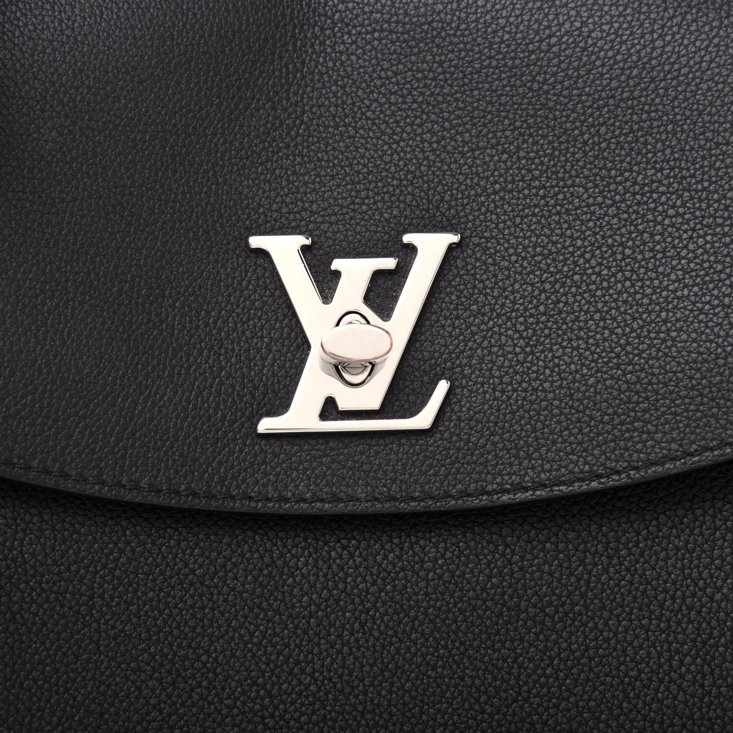 Soft Calfskin Lockme Ever Black