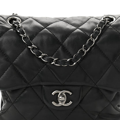 Chanel Lambskin Quilted Mini Chanel 3 Flap Black 8 of 10