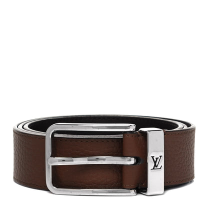 Louis Vuitton Taurillon 35mm Pont Neuf Belt 95 38 Brown 1 of 6