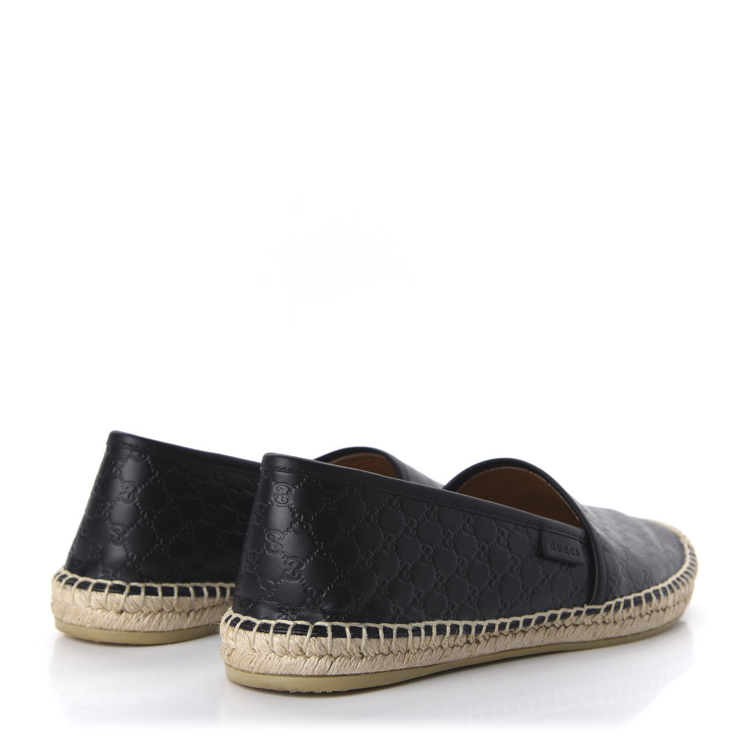 Gucci Microguccissima Signature Espadrilles 38 Black 4 of 9