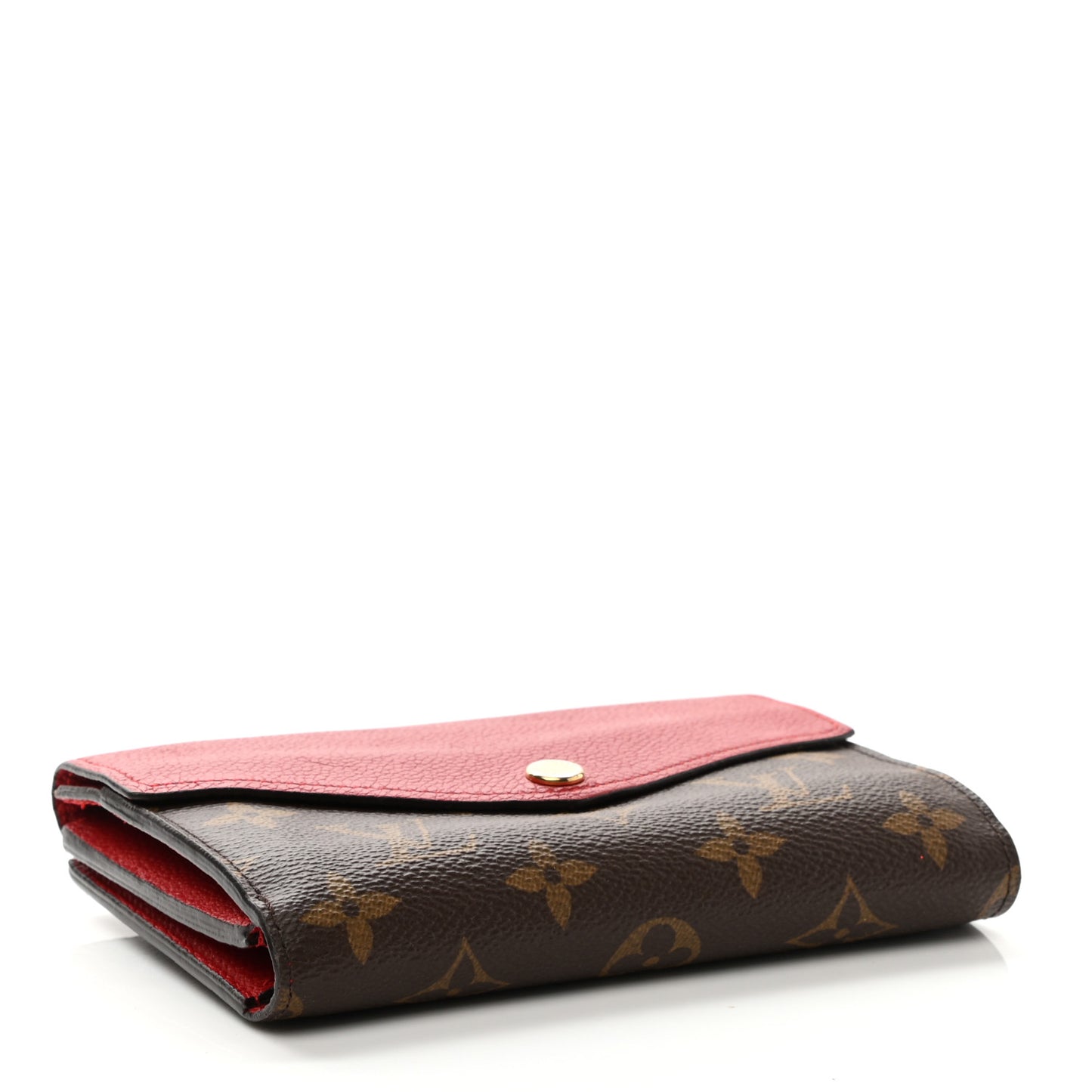Monogram Pallas Compact Wallet Cherry