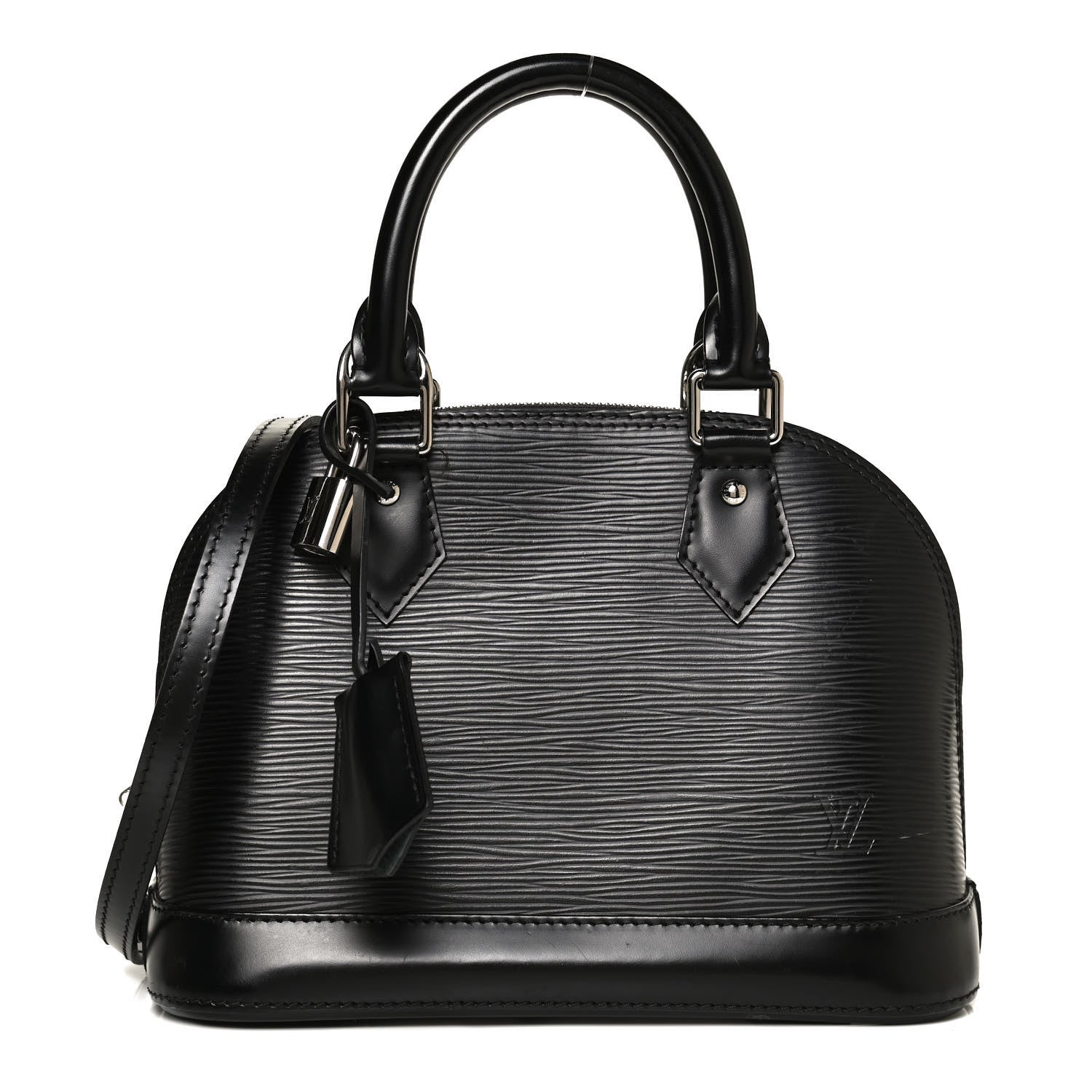 Louis Vuitton Epi Alma BB Black 1 of 12