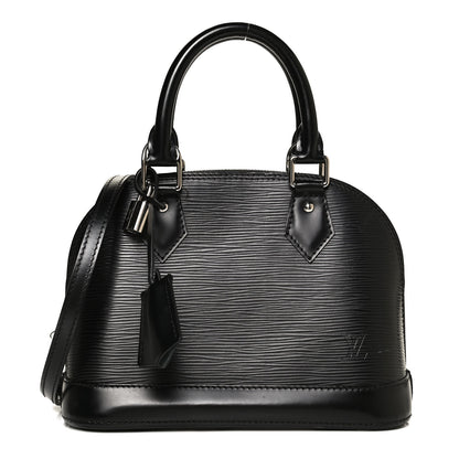 Louis Vuitton Epi Alma BB Black 1 of 12