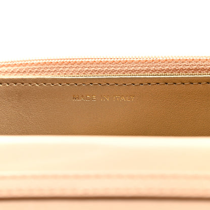 Chanel Lambskin Quilted CC Pearl Crush Wallet on Chain WOC Beige 6 of 12