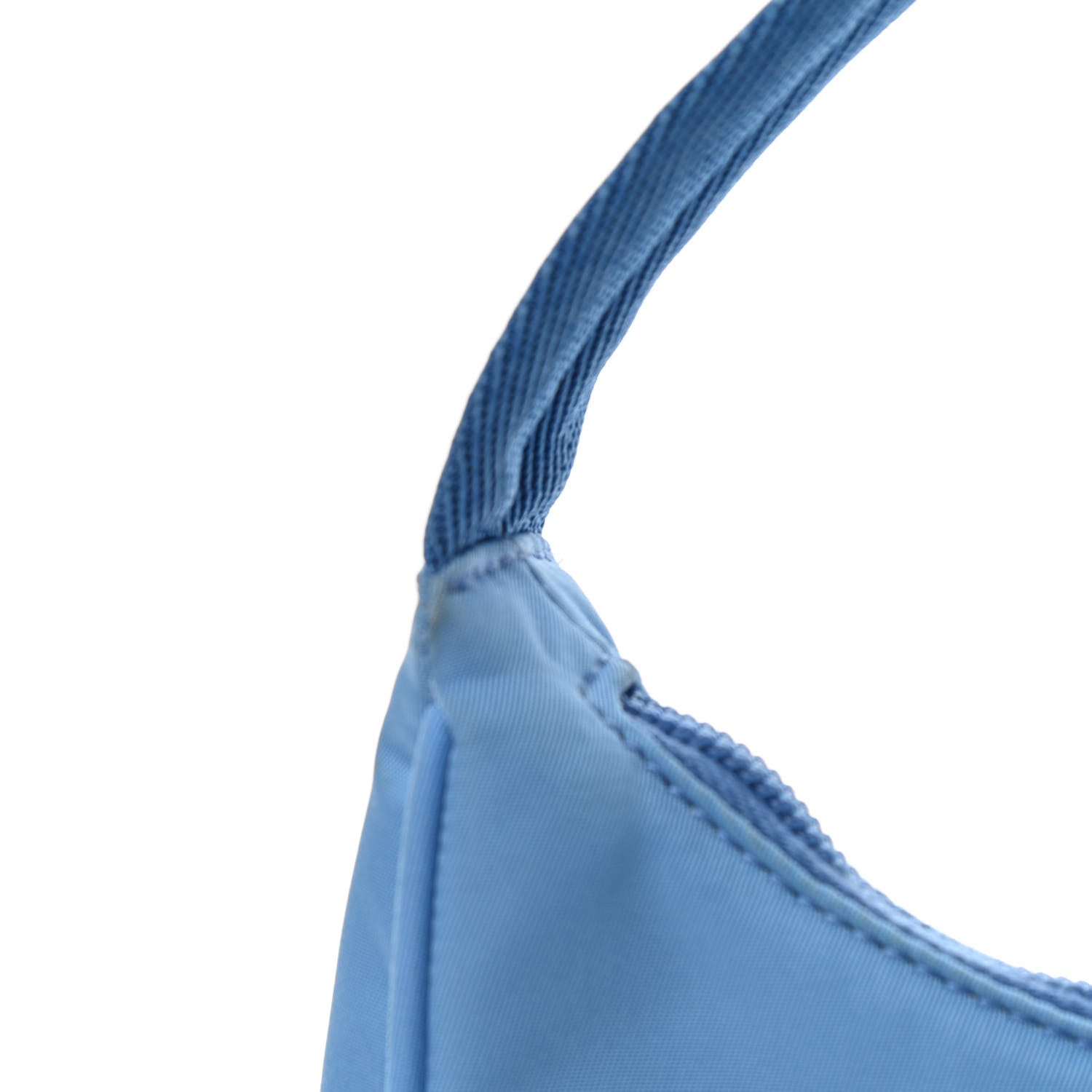 Prada Re-Nylon Saffiano Mini Re-Edition 2000 Bag Pervinca 13 of 13