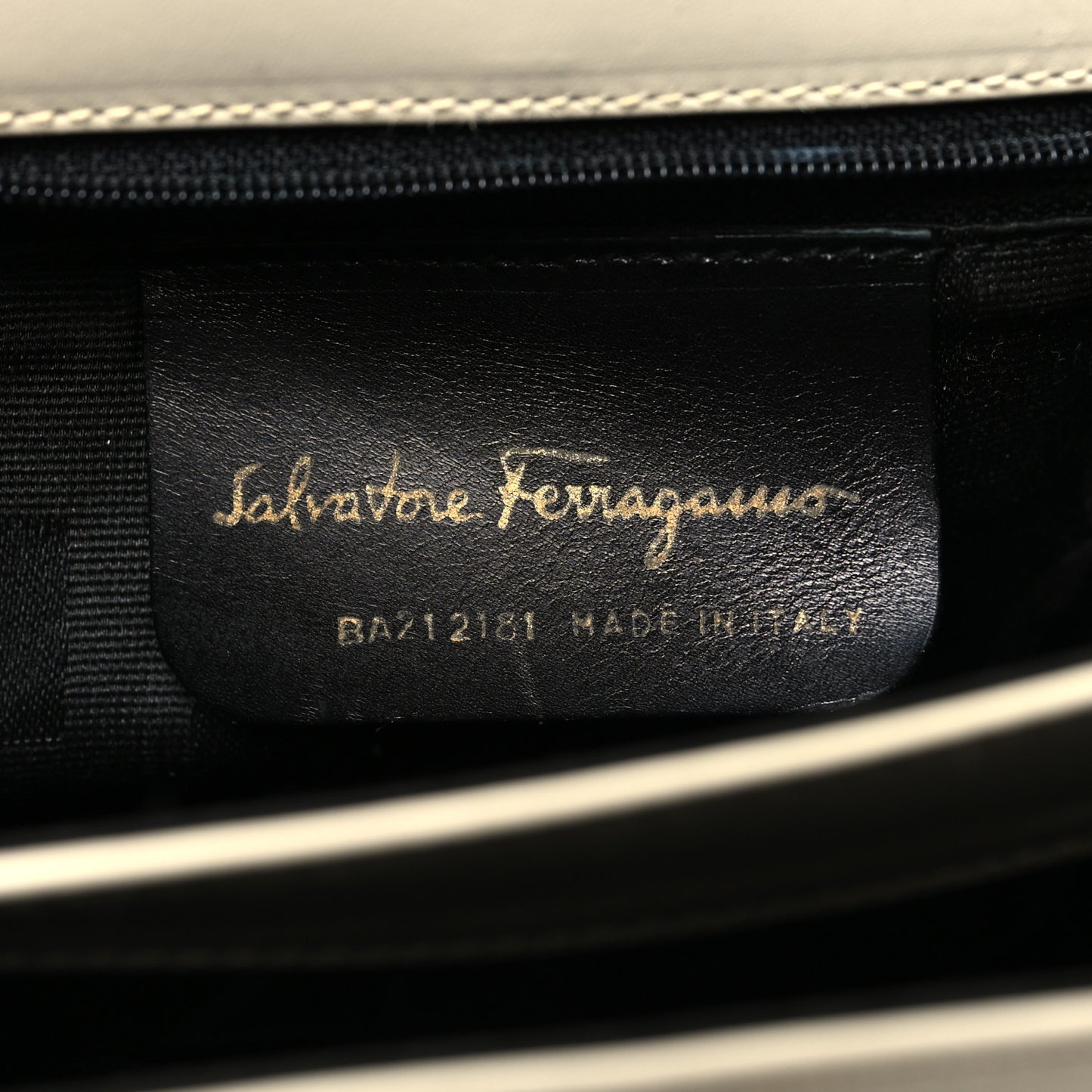 Brushed Off Calfskin Iconic Large Top Handle Bag Magnolia