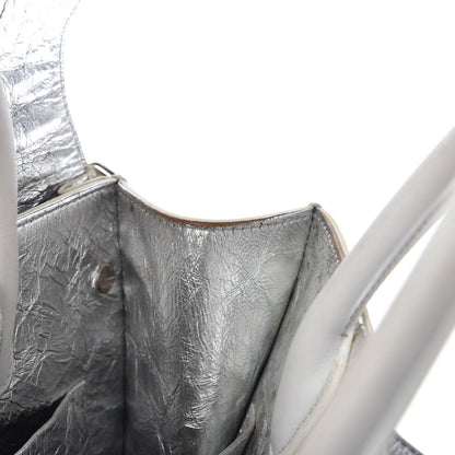 Christian Dior Metallic Calfskin Medium Diorever Flap Silver 13 of 19