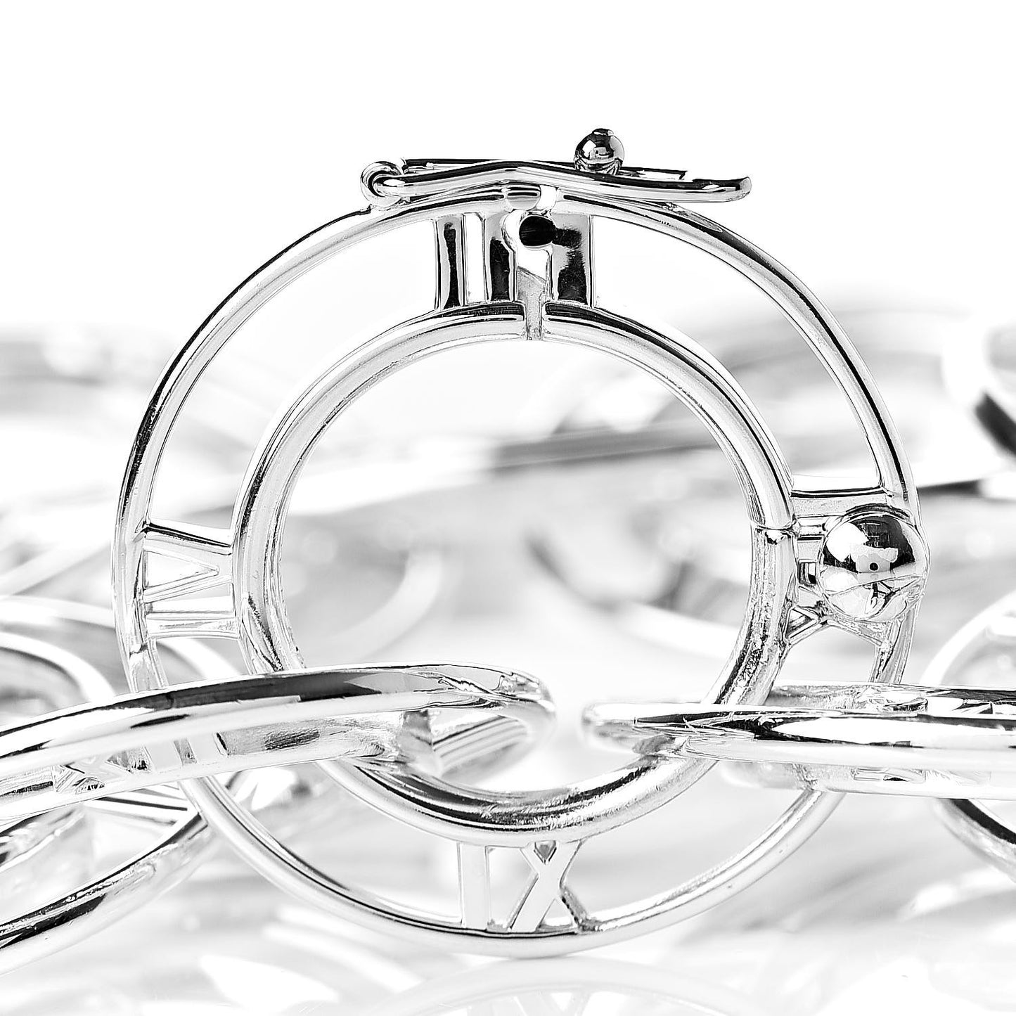 Sterling Silver Atlas Link Bracelet