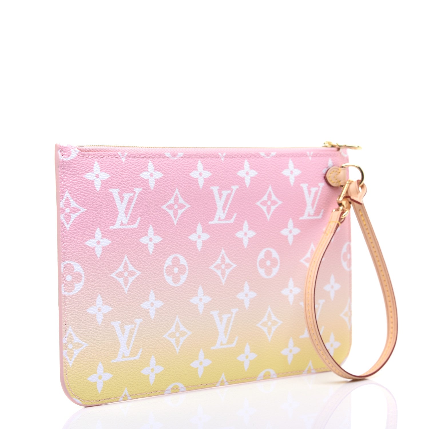 Louis Vuitton Monogram By The Pool Neverfull MM Pochette Light Pink 3 of 11
