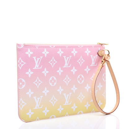 Louis Vuitton Monogram By The Pool Neverfull MM Pochette Light Pink 3 of 11