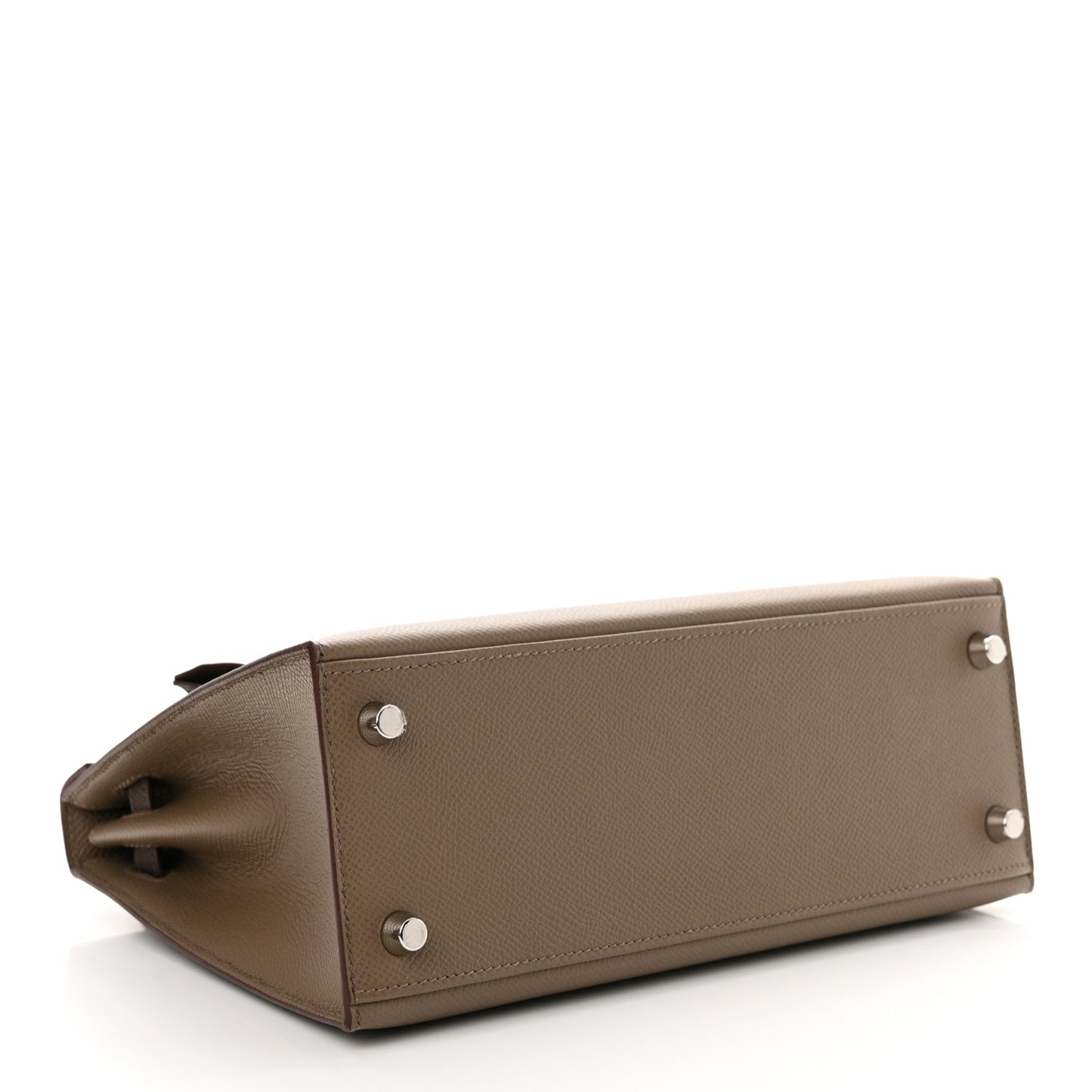 Epsom Tri-Color Kelly Sellier 25 Ecorce Etoupe Black