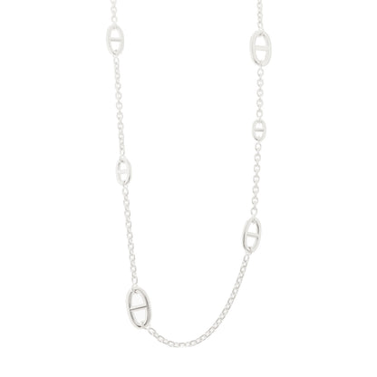 Hermes Sterling Silver Farandole Necklace 80 1 of 5