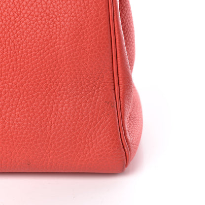 Hermes Taurillon Clemence Kelly Retourne 32 Rouge Pivoine 8 of 15