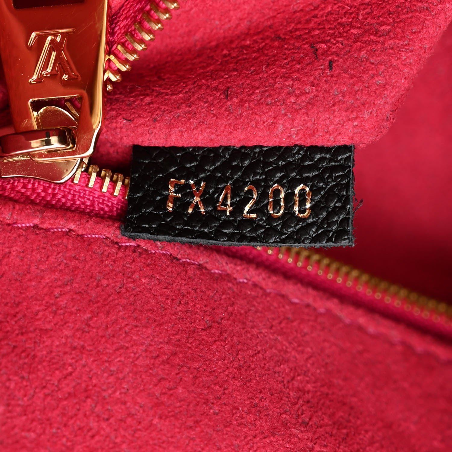 Louis Vuitton Calfskin Monogram Teddy Onthego GM Black 7 of 10