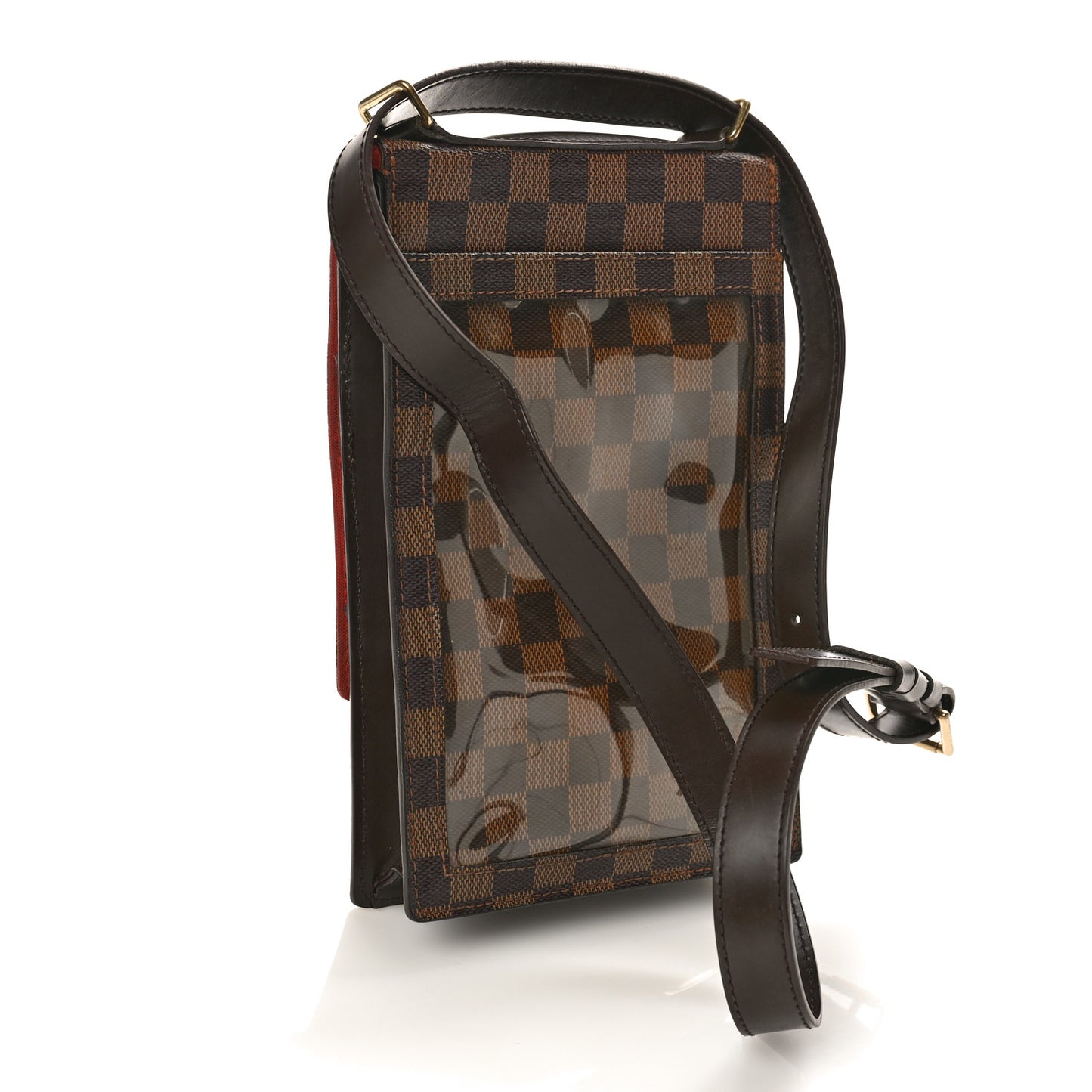 Damier Ebene Portobello Travel Shoulder Bag